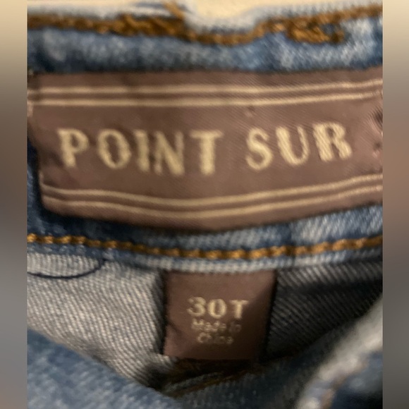 J Crew Point Sur Wide Leg Crop Jean Size 30 Tall - Picture 5 of 13